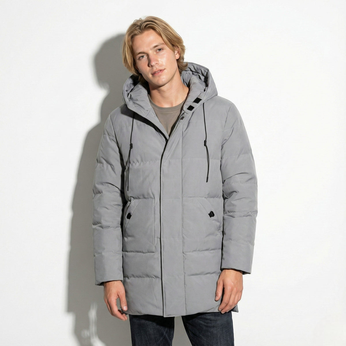 Frank – Long, Water-Resistant Winter Parka with Hood