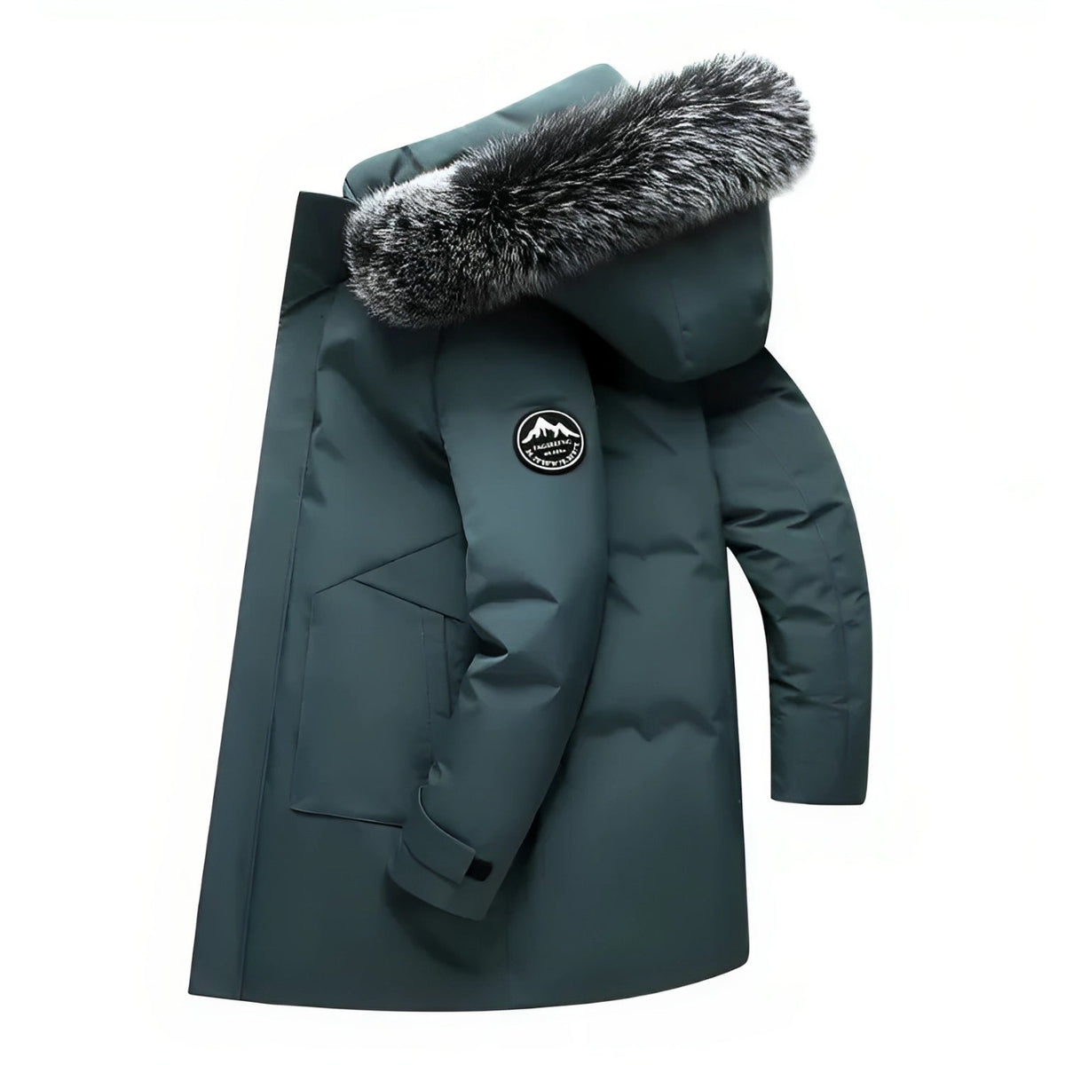 Lukas – Water-Repellent Winter Parka Jacket with Hood