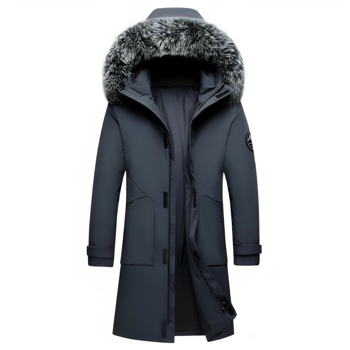 Lukas – Water-Repellent Winter Parka Jacket with Hood