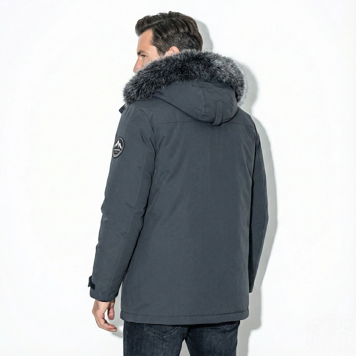 Lukas – Water-Repellent Winter Parka Jacket with Hood