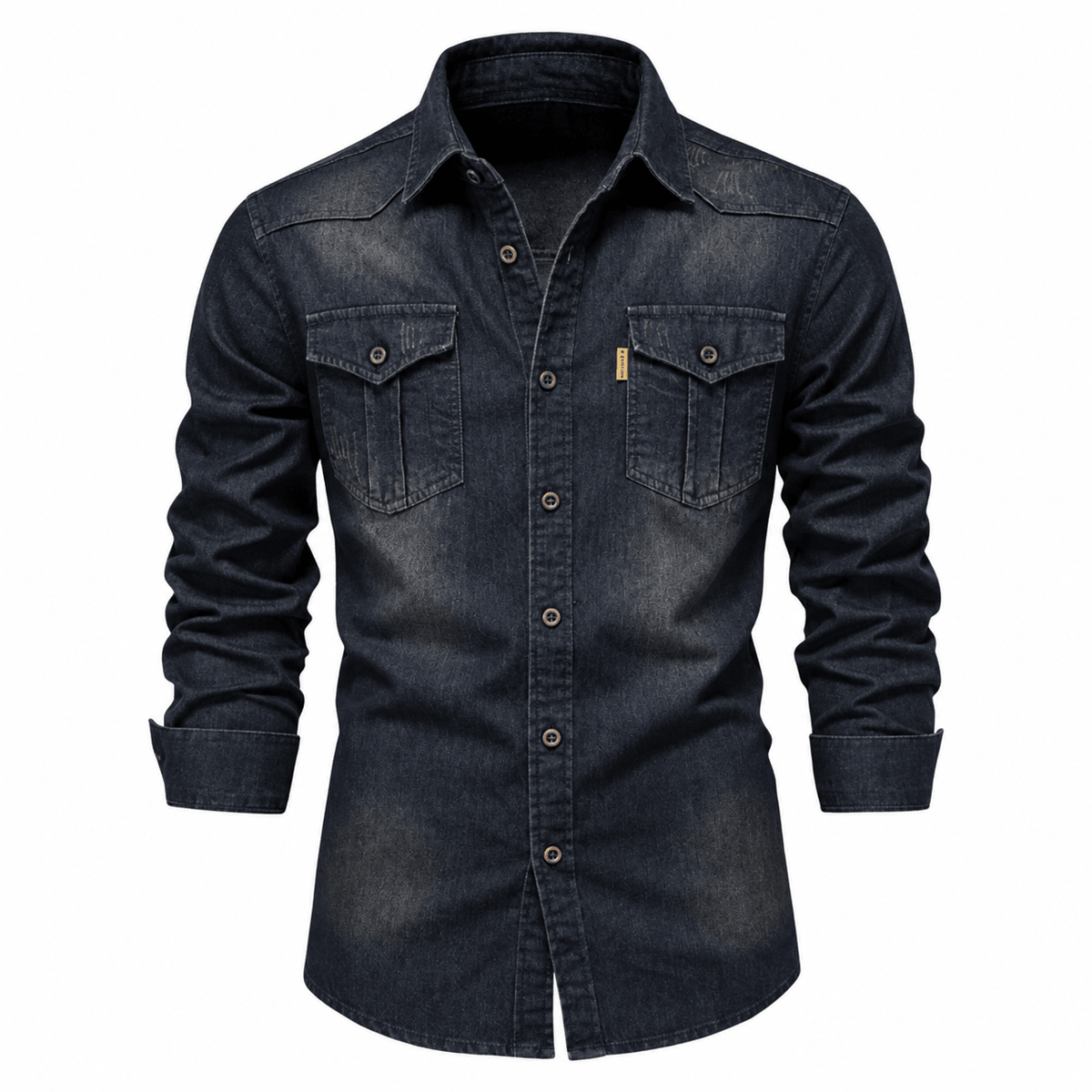 Marcus - Men's Western Style Shirt with Chest Pockets