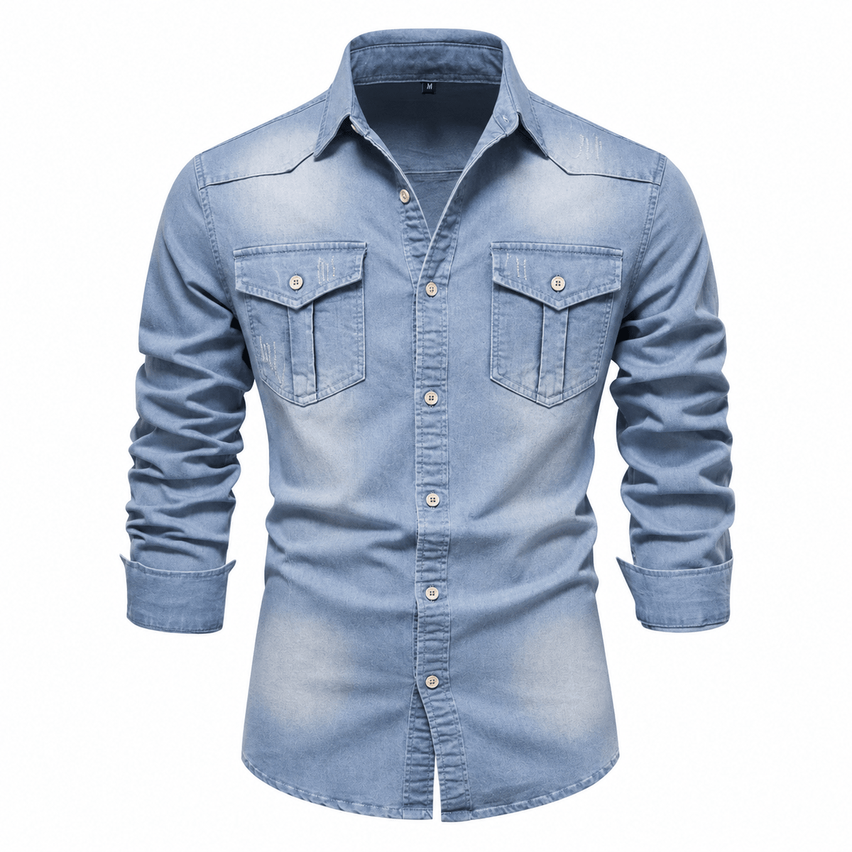 Marcus - Men's Western Style Shirt with Chest Pockets