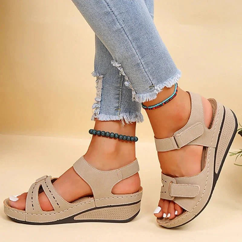 Cora - Women's Orthopedic Wedge Sandals