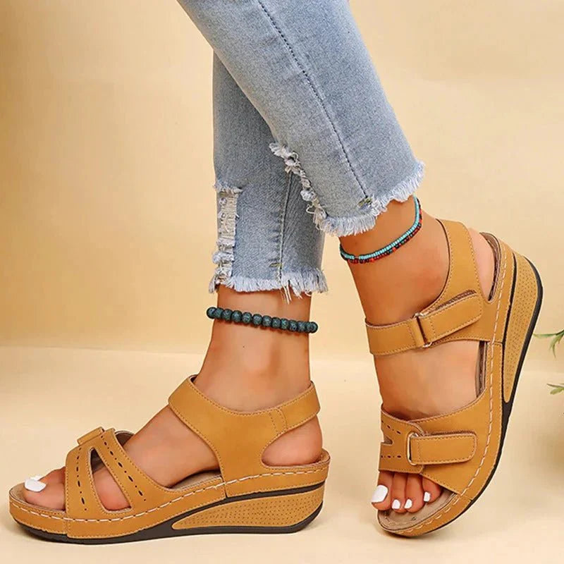 Cora - Women's Orthopedic Wedge Sandals