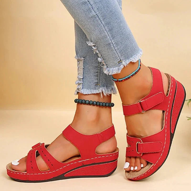 Cora - Women's Orthopedic Wedge Sandals
