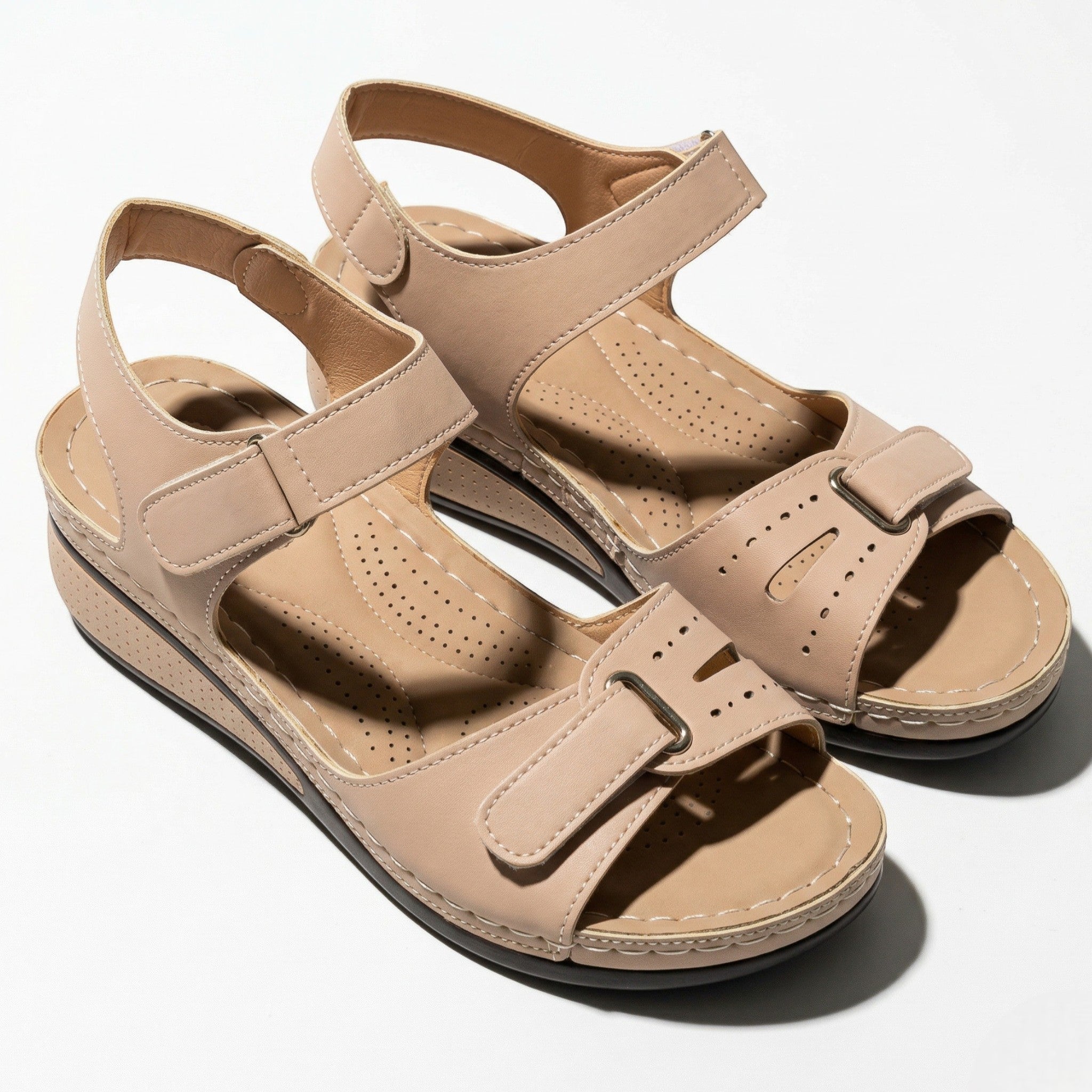 Eliza - Women's Adjustable Wedge Sandals