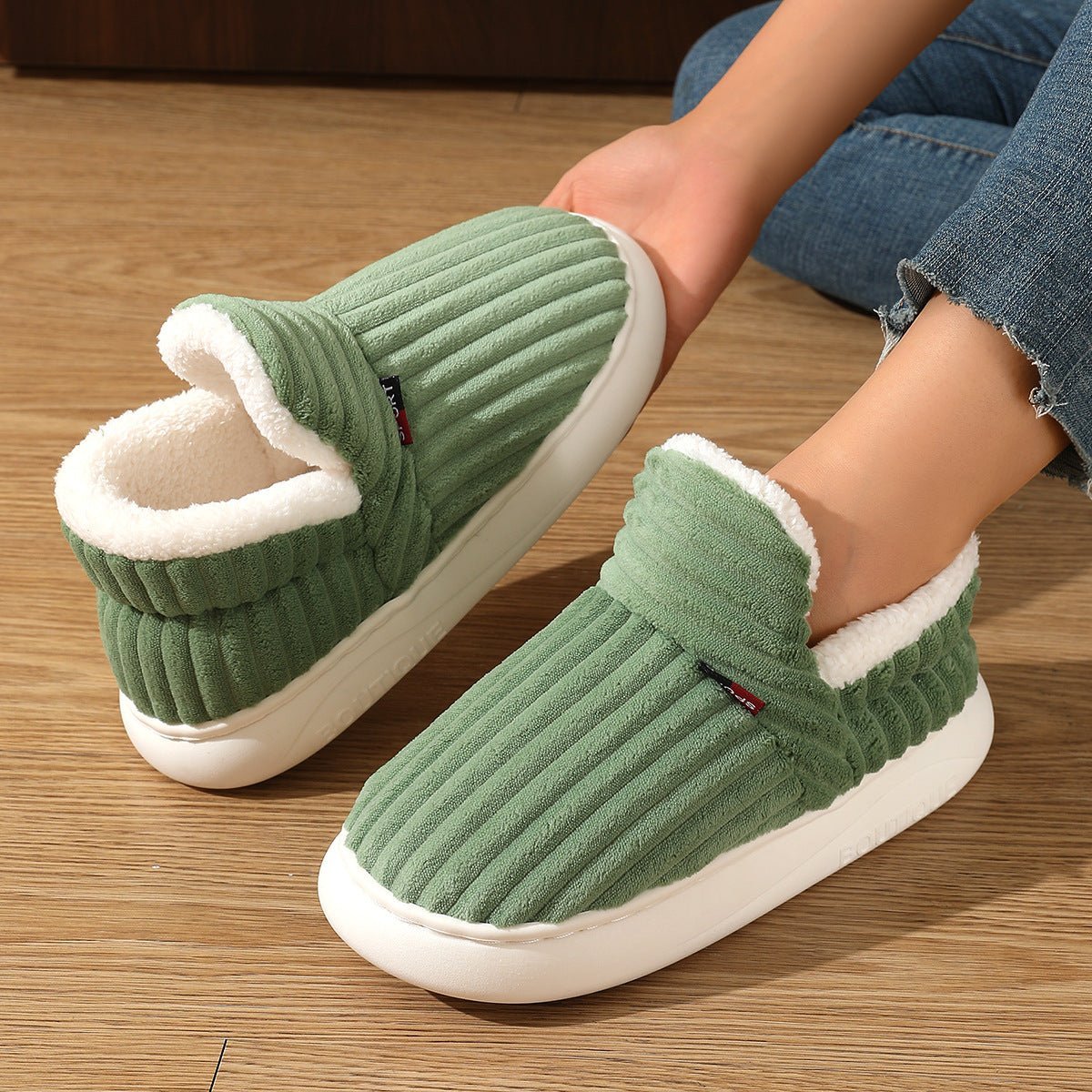 Elke - Women's Non-Slip Plush House Slippers