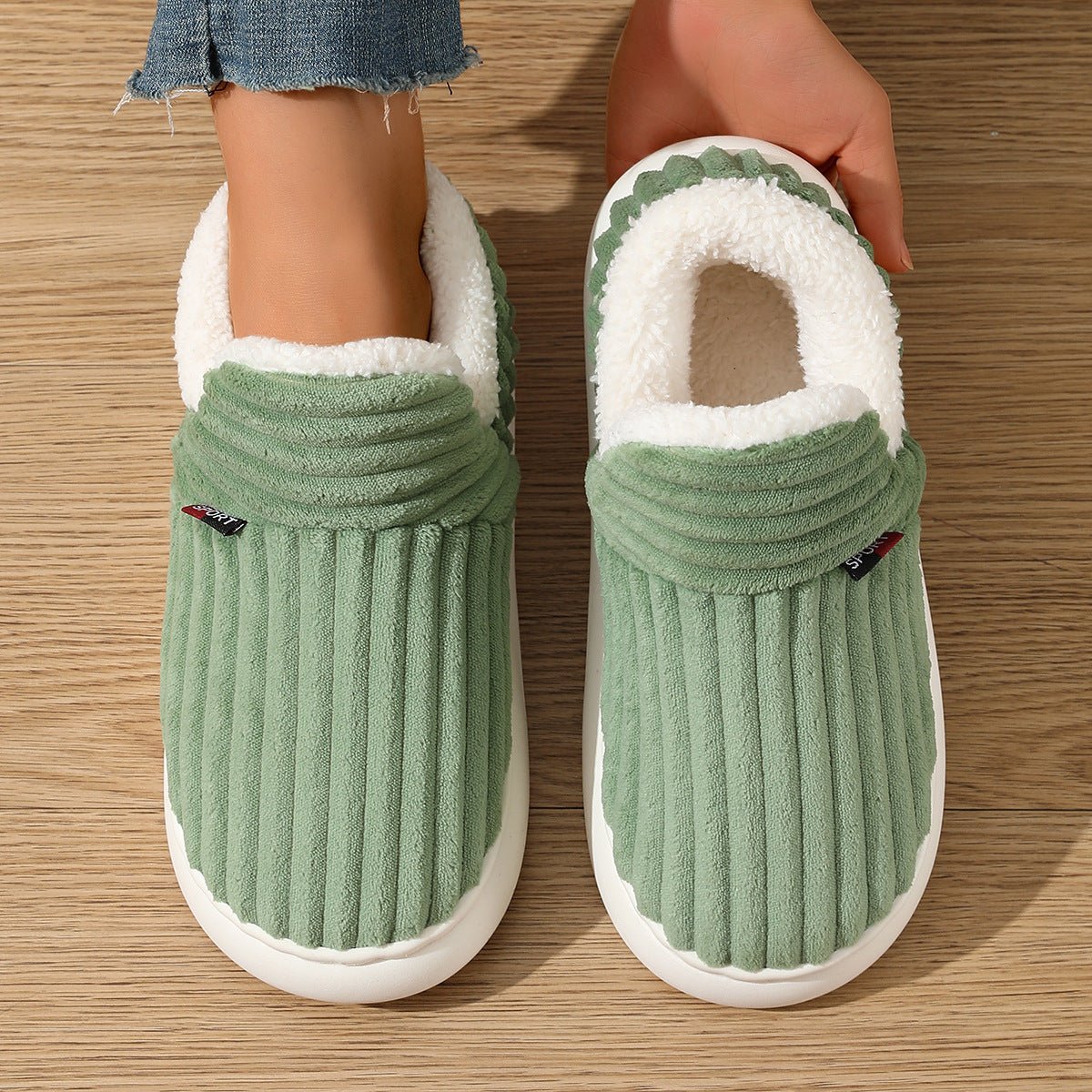 Elke - Women's Non-Slip Plush House Slippers
