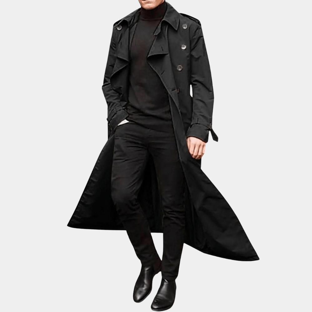 Jonas - Men's Classic Business Trench Coat