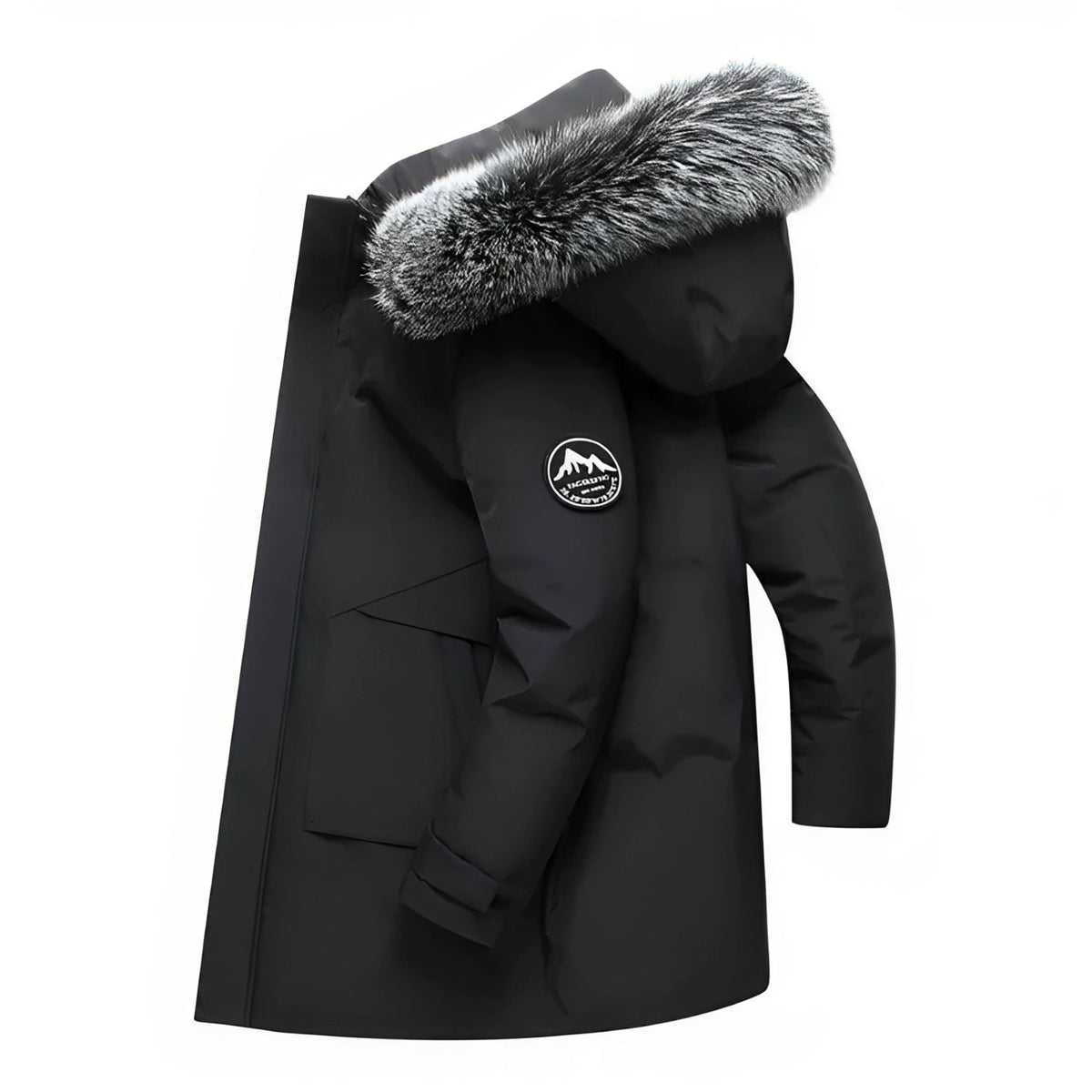 Lukas – Water-Repellent Winter Parka Jacket with Hood