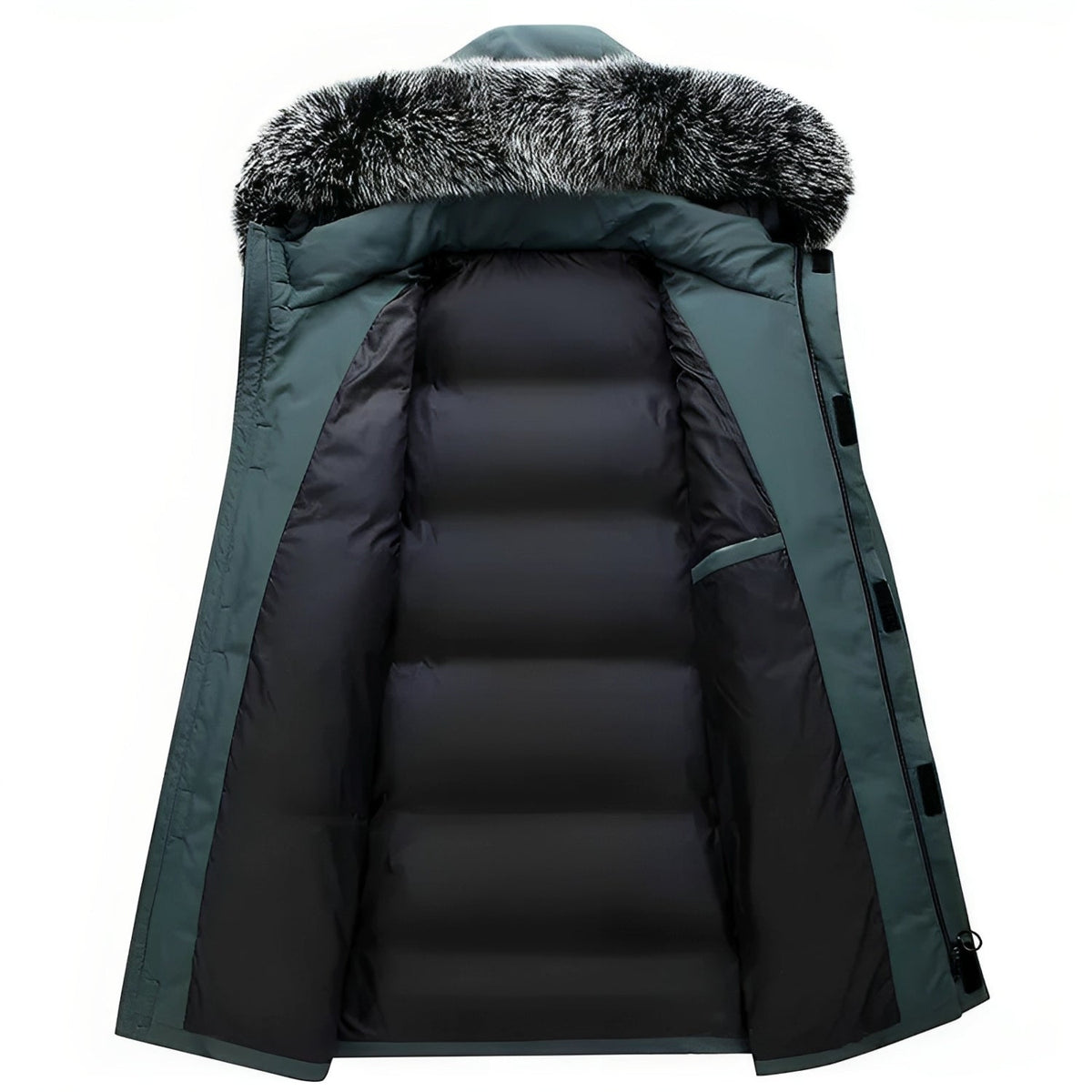 Lukas – Water-Repellent Winter Parka Jacket with Hood