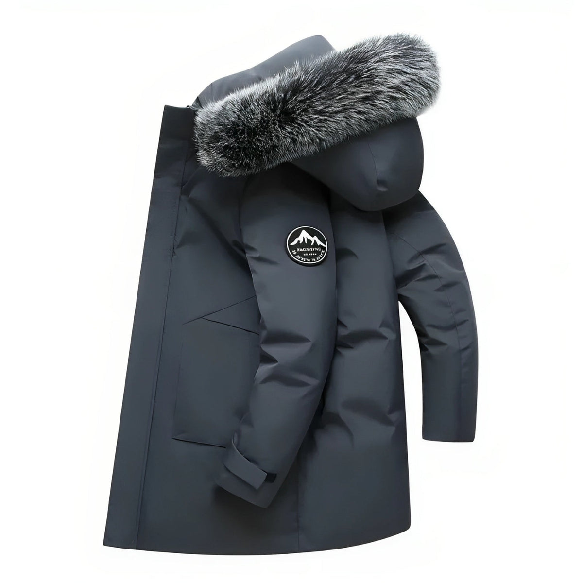 Lukas – Water-Repellent Winter Parka Jacket with Hood