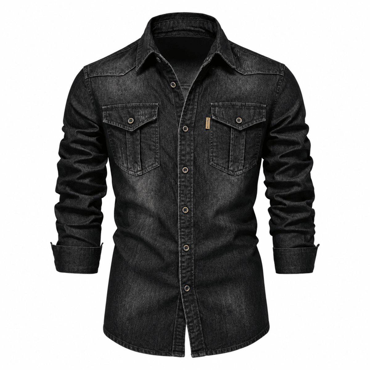 Marcus - Men's Western Style Shirt with Chest Pockets