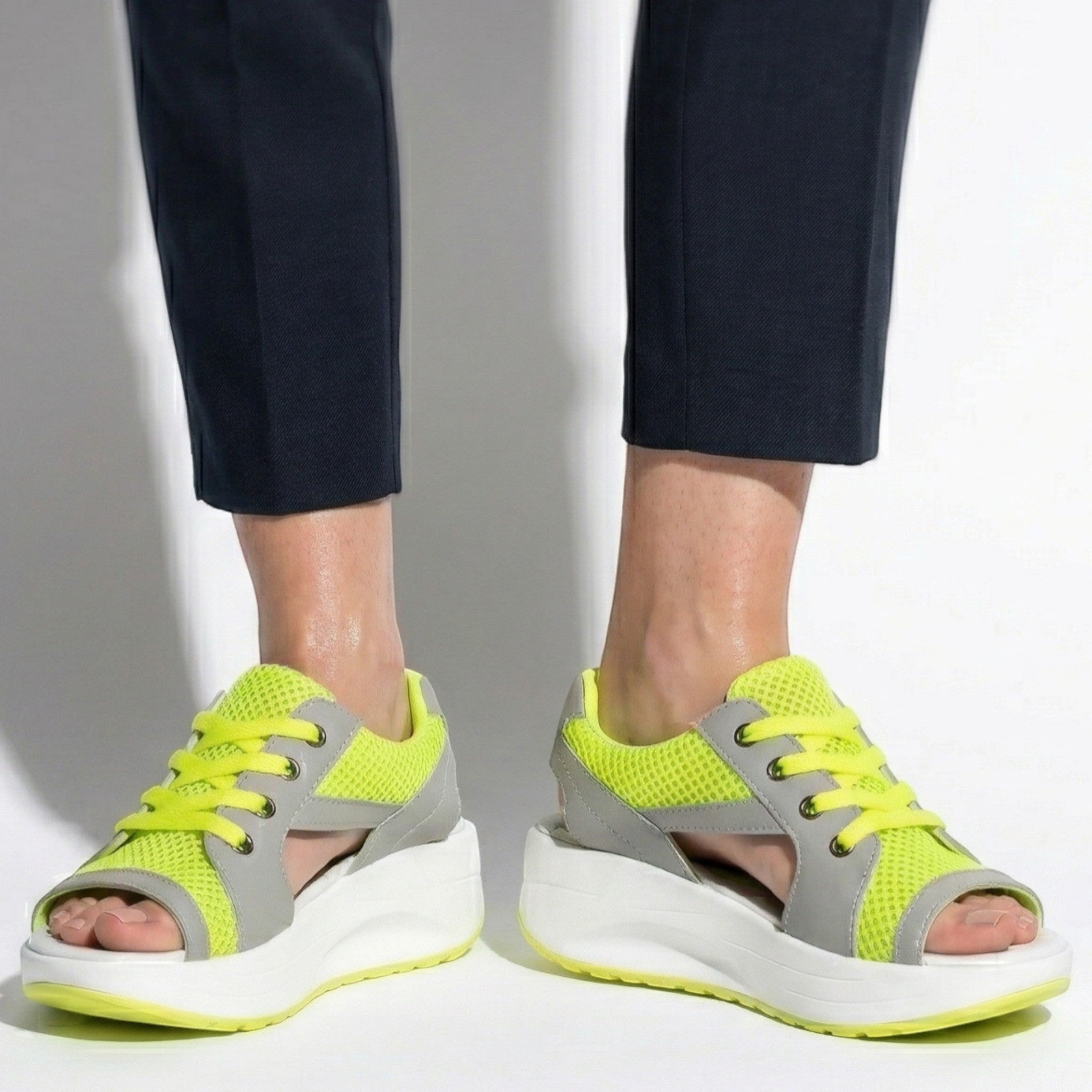 Nyla - Women's Open Toe Platform Sandals