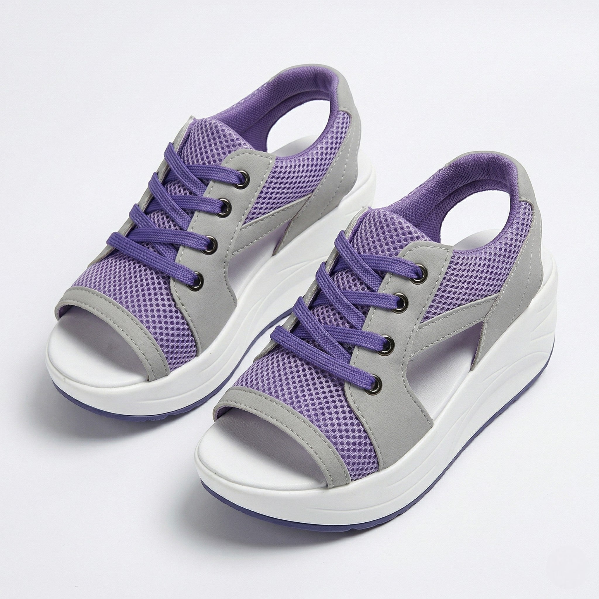 Nyla - Women's Open Toe Platform Sandals
