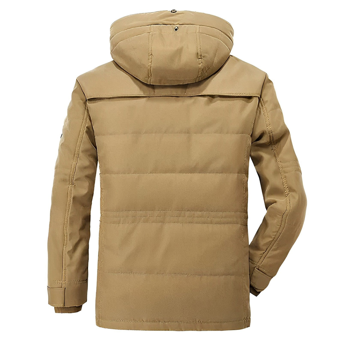 Reinhold - Classic Winter Coat with Stand-up Collar