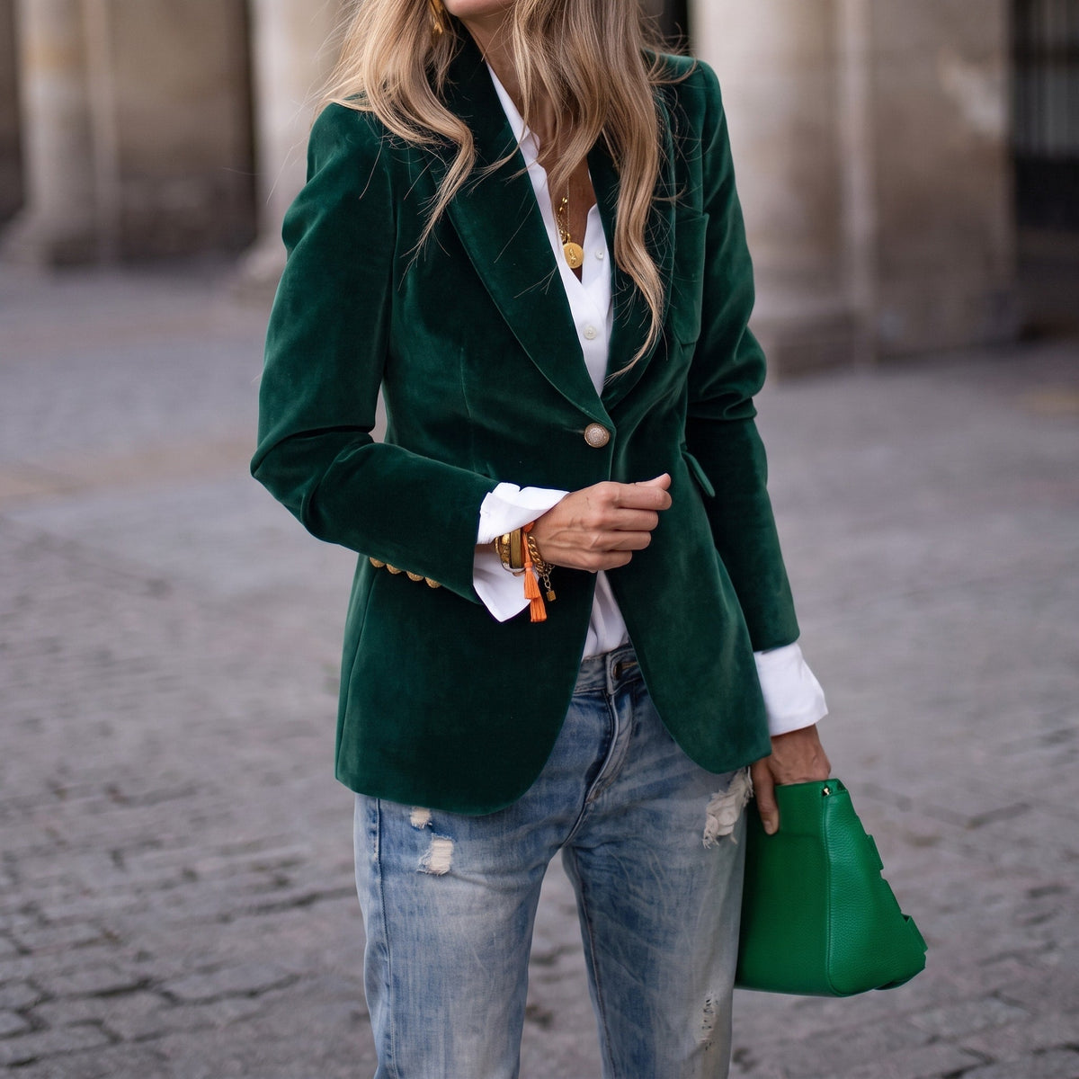 Sophie - Women's Double-Breasted Tailored Blazer