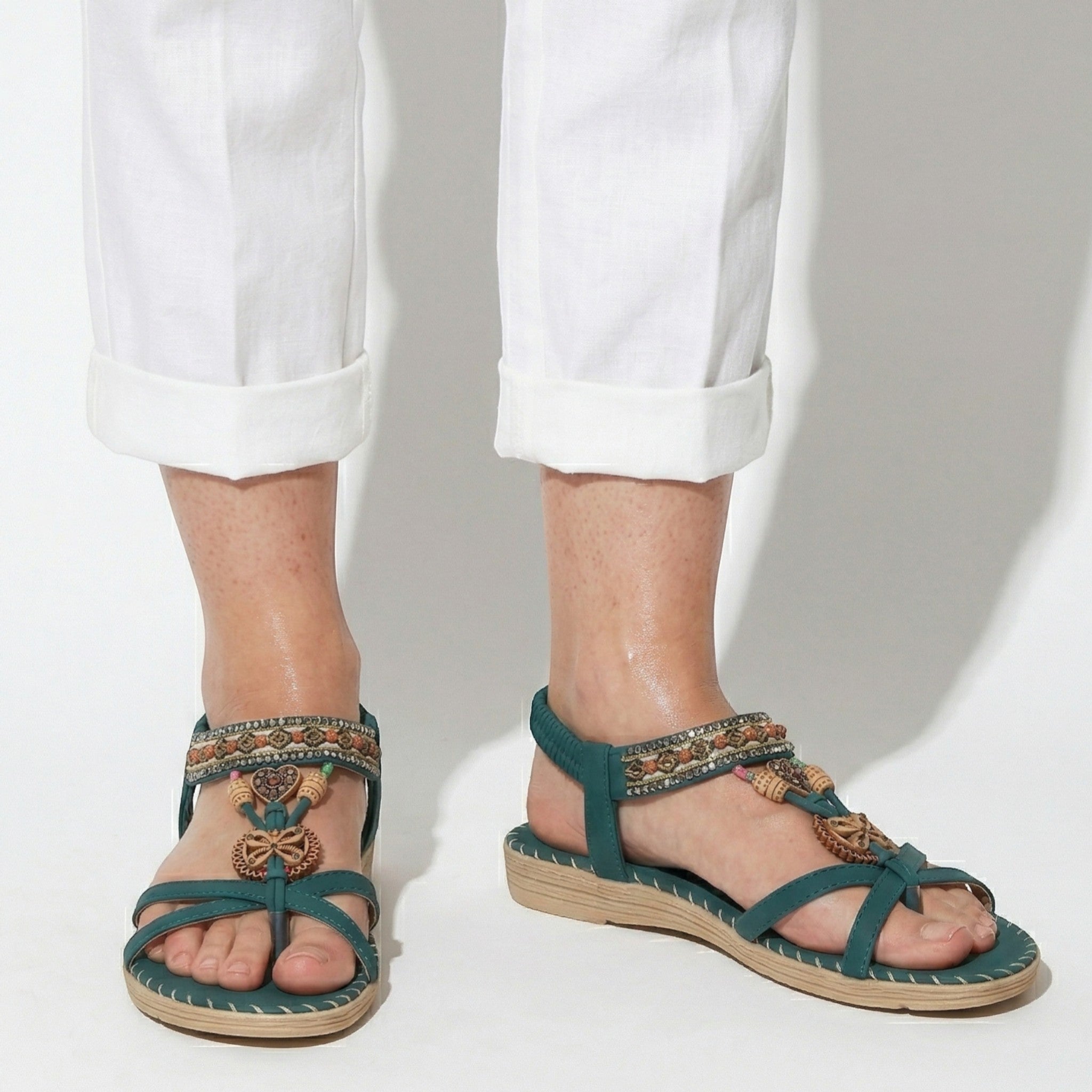 Zoe - Women's Summer Boho Flat Sandals